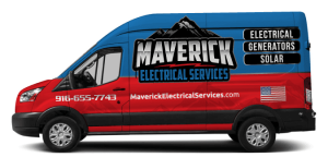 Maverick Electrical Services Van