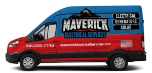 Maverick Electrical Services Van